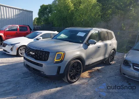 2022 Kia Telluride Sx z USA, uszkodzony, nr VIN 5XYP5DHC0NG212114